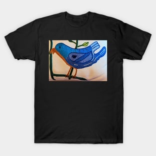 The blue little bird T-Shirt